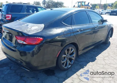 2015 Chrysler 200 S from USA, damaged, VIN 1C3CCCBG4FN551371